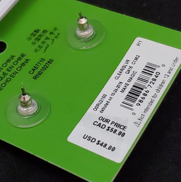 NWT Kate Spade Make Magic Bunny Stud Earrings - Picture 6 of 7